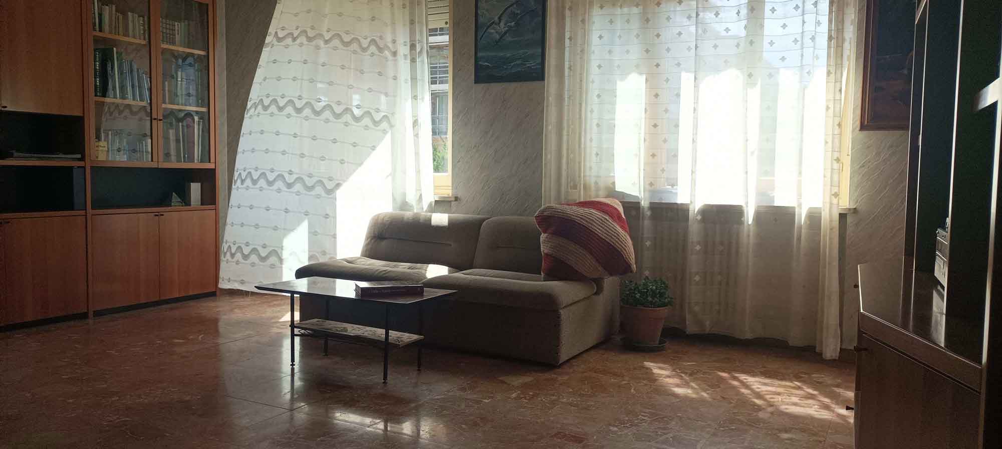 The living room